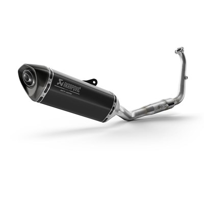 Yamaha, MT-125 pakoputkisto, titaania