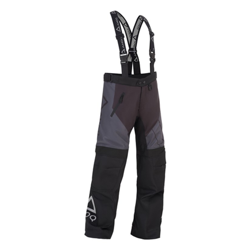 AMOQ Snowcross Housut Musta/Harmaa S